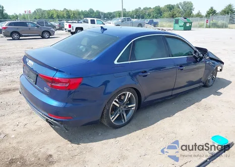2017 Audi A4 2.0T Premium z USA, uszkodzony, nr VIN WAUENAF48HN035646